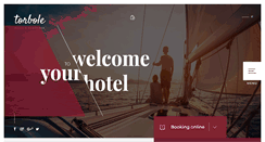 Desktop Screenshot of hoteltorbole.it